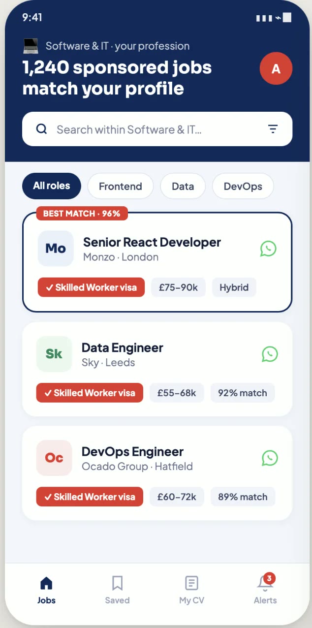 SponsoredPath app